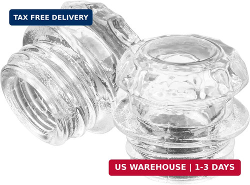 2pcs percolator glass - 2pcs,